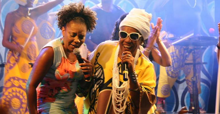 Margareth Menezes agita ensaio de Cortejo Afro