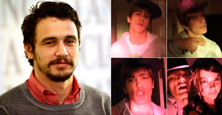 James Franco faz paródia do clipe ‘Boyfriend’, de Justin Bieber