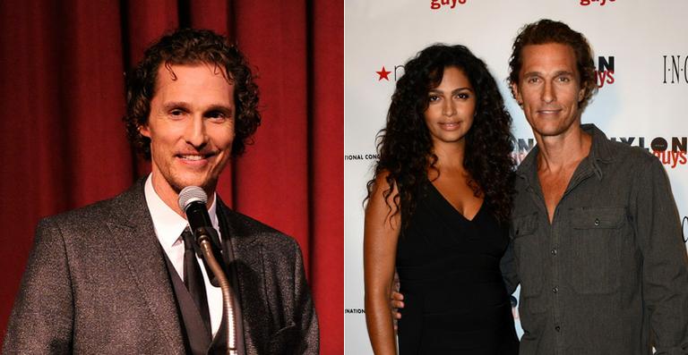 Matthew McConaughey afirma que não troca as fraldas de seu herdeiro com Camila Alves