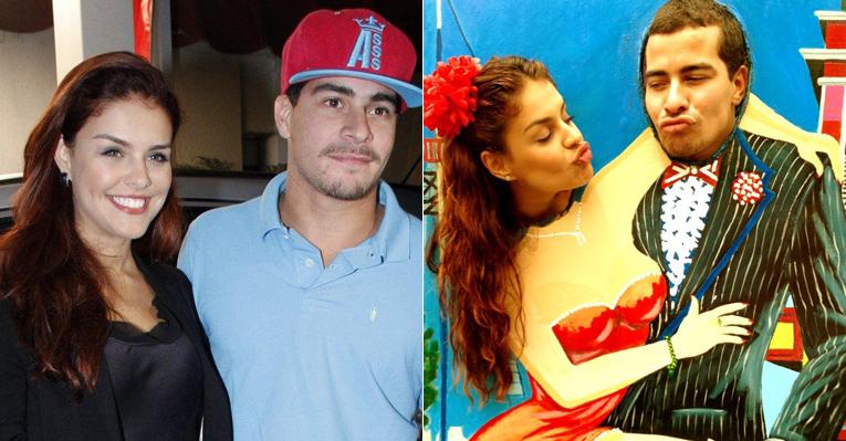 Paloma Bernardi e Thiago Martins se divertem em passeio pela Argentina