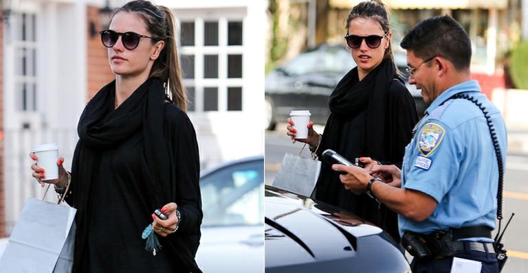 Alessandra Ambrosio é multada nos EUA