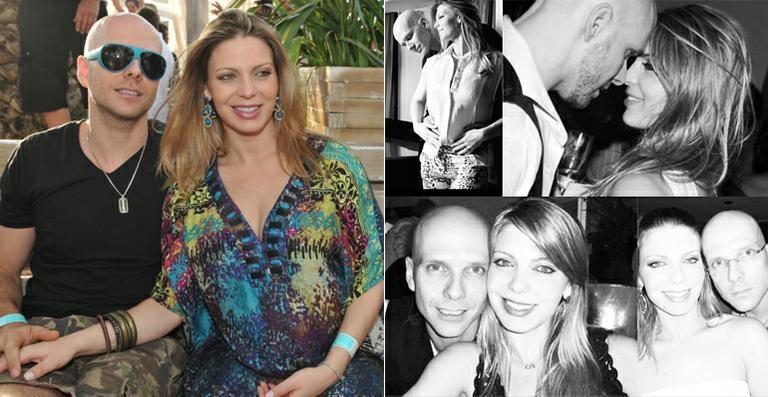 Sheila Mello festeja os três anos ao lado de Fernando Scherer