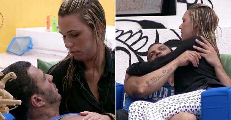 Com direito a beijinhos no pescoço, Kleber Bambam ‘investe pesado’ em Marien Carretero