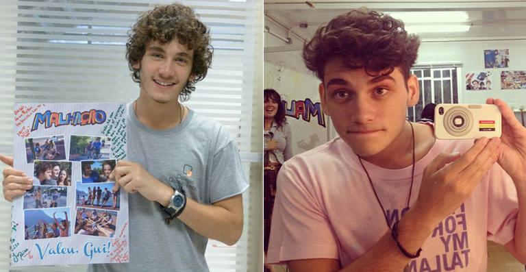 Guilherme Prates se despede de ‘Malhação’ e já exibe novo visual