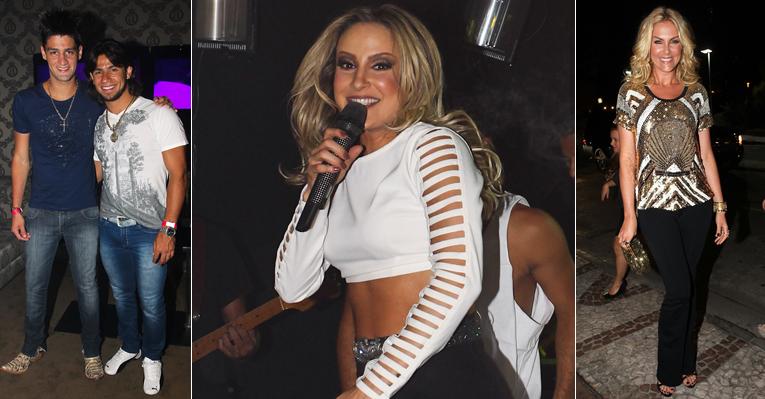 Famosos se esbaldam no show de Claudia Leitte em São Paulo