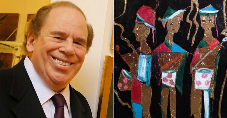 Artista plástico Gregory Fink homenageia a Rosas de Ouro