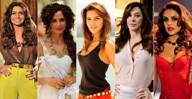 Saiba quais são os 10 cabelos de mais sucesso da TV no mês de dezembro