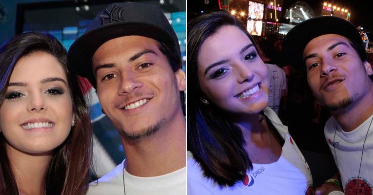 Giovanna Lancellotti e Arthur Aguiar badalam no Planeta Atlântida