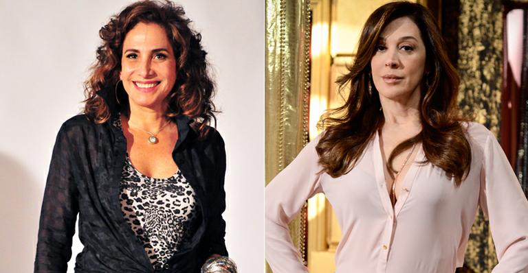 ‘Claudia Raia é uma palhaça’, brinca Totia Meireles sobre a colega de cena em ‘Salve Jorge’