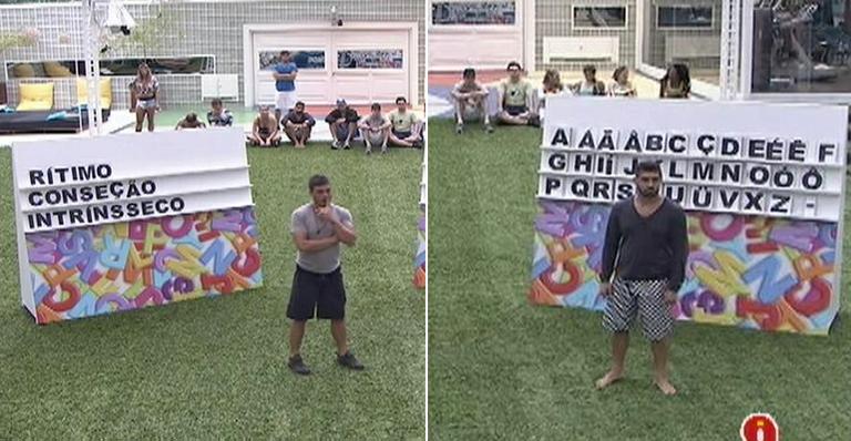 BBBs escorregam no português em prova da comida
