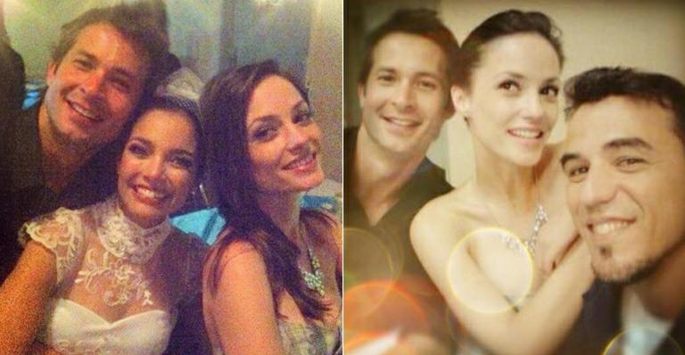 Rosanne Mulholland e Gustavo Wabner vão ao casamento da Graça de ‘Carrossel’