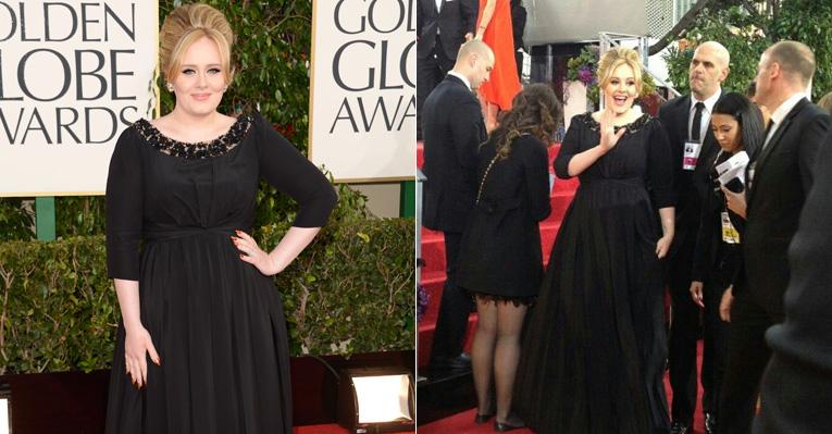 Adele dedica prêmio a filho e namorado