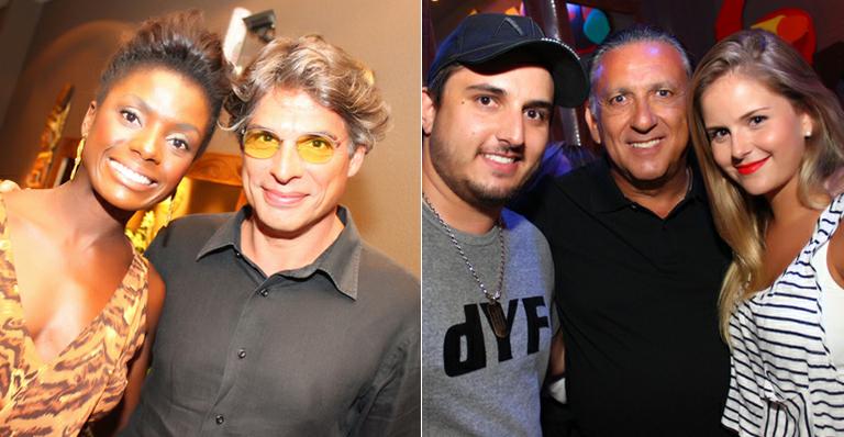 Galvão Bueno, Olivier Anquier e outros famosos curtem festa do Desafio das Estrelas