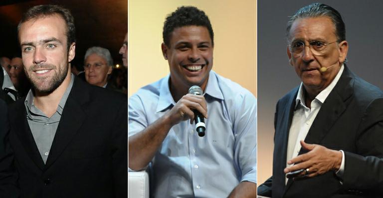 Ronaldo, Galvão Bueno e Roger Flores participam do Movimento por um Futebol Melhor