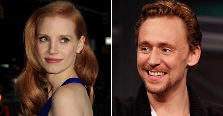 Jessica Chastain e Tom Hiddleston estariam em um “relacionamento sério”