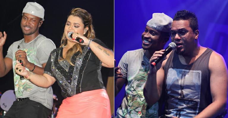 Thiaguinho canta com Preta Gil e Sorriso Maroto