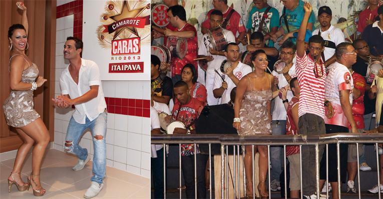 Viviane Araújo brilha como rainha da Salgueiro no Rio de Janeiro