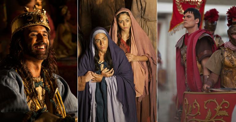 Carol Castro, Carlos Casagrande e Marcos Pasquim gravam vídeo para ‘Paixão de Cristo’