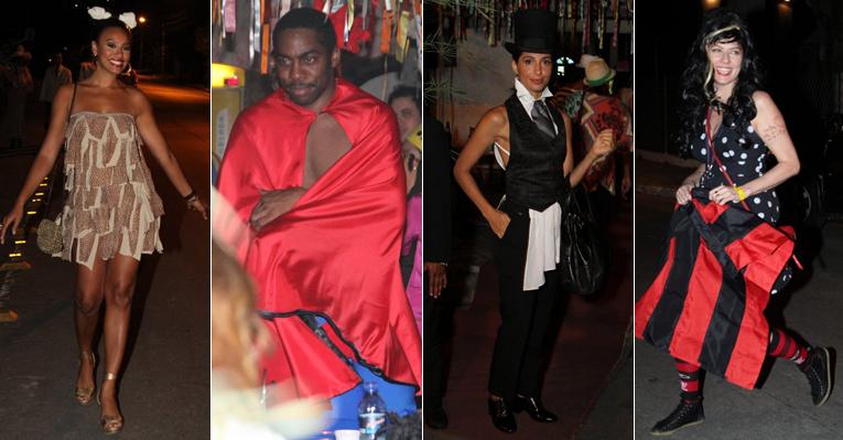 Elenco de ‘Lado a Lado’ comemora 100º capítulo com festa à fantasia