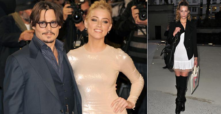 Após sete meses de relacionamento, Amber Heard troca Johnny Depp por outra mulher