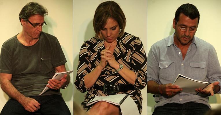 Primeiro dia de leitura da peça ‘Aquário’ reúne elenco
