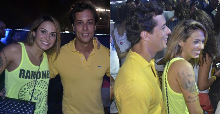 Alinne Rosa apresenta novo namorado e posa com ex e ‘atual’
