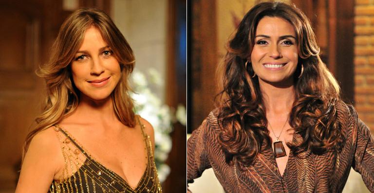 Mais volume e menos chapinha! Luana Piovani e Giovanna Antonelli: exemplos de tendência