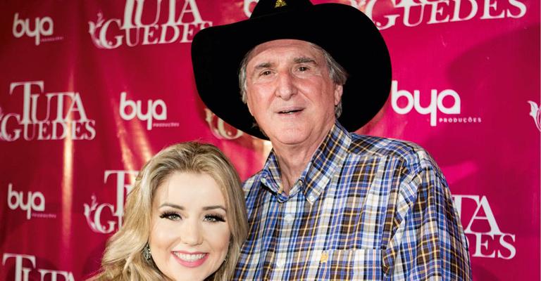 Tuta Guedes divide o palco com Sérgio Reis em São Paulo