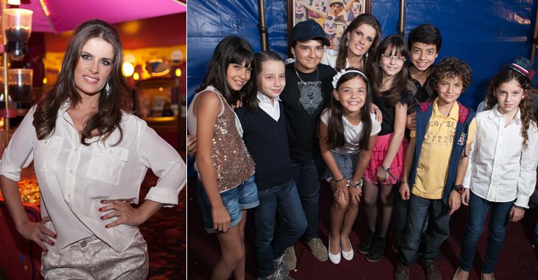 Elenco de ‘Carrossel’ celebra aniversário de Adriana Del Claro já em clima de despedida