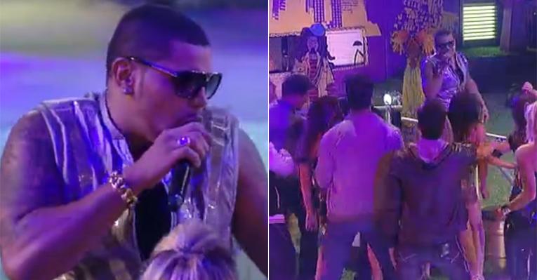 Naldo embala a ‘Festa Charme’ na casa do BBB13
