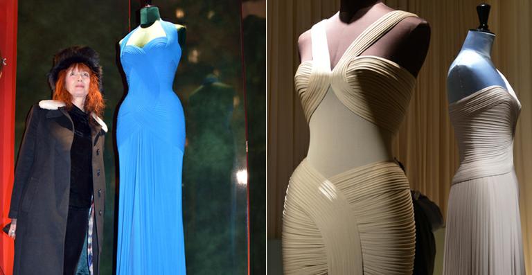 Atriz Sabine Azéma prestigia coleção Haute Couture 2013 de Hervé L. Leroux
