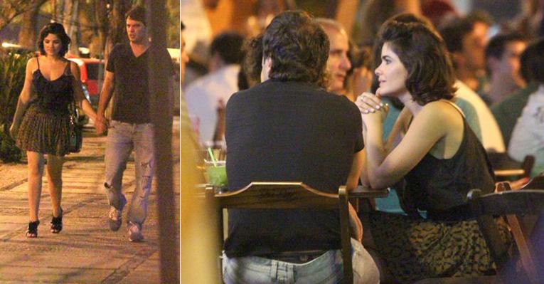 Vanessa Giácomo curte namorado em tarde no Rio