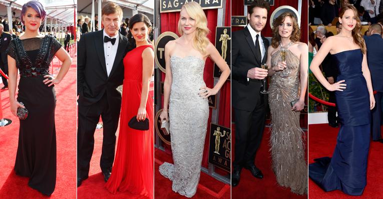 Confira os looks do red carpet do SAG Awards 2013