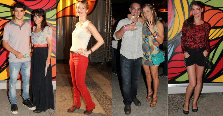 Famosos se divertem em pré-carnaval no Rio de Janeiro
