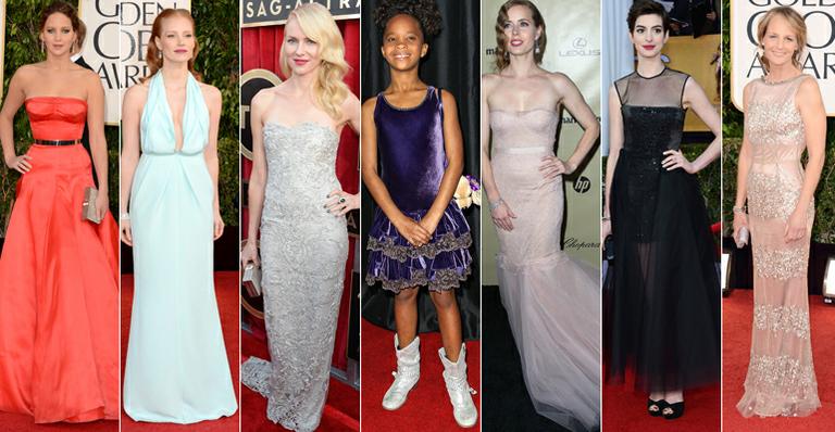 O estilo das indicadas ao Oscar 2013 em 10 looks