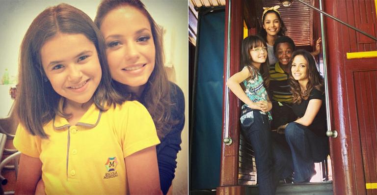 Rosanne Mulholland mostra os bastidores da novela ‘Carrossel’