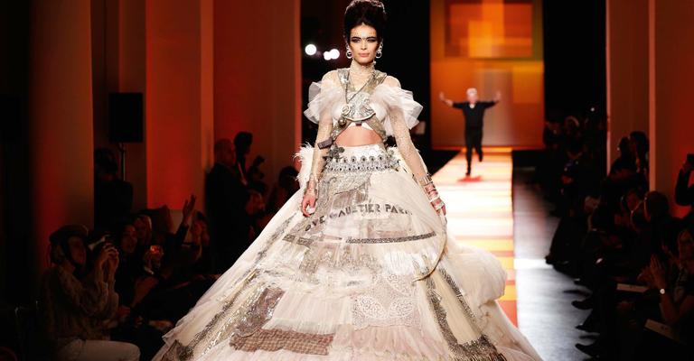 Estilo Jean Paul Gaultier na Semana de Alta-Costura de Paris