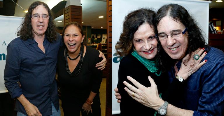 Famosos conferem o lançamento do livro de Geraldo Carneiro no Rio