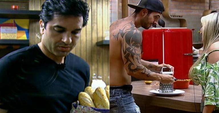 Edu Guedes faz café da manhã com finalistas da ‘Fazenda de Verão’