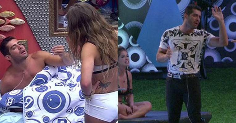Yuri briga com Natália por brincadeira com Eliéser