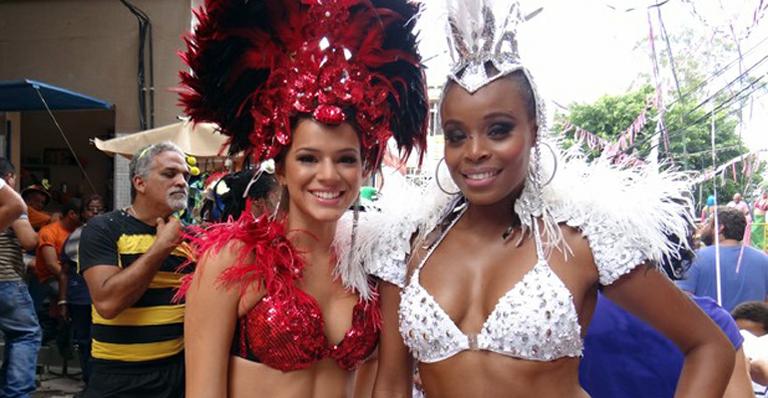 Bruna Marquezine e Roberta Rodrigues viram musas de carnaval em ‘Salve Jorge’