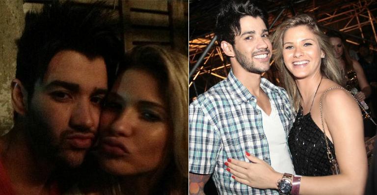 Gusttavo Lima se declara para a noiva, Andressa Suita
