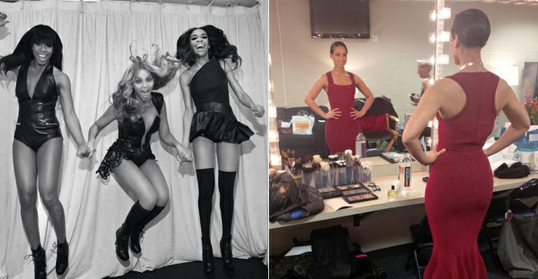 Beyoncé se diverte com Destiny’s Child. Veja o que rolou nos bastidores do Super Bowl