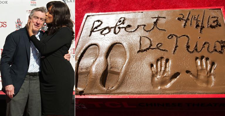 Robert De Niro recebe homenagem em Hollywood
