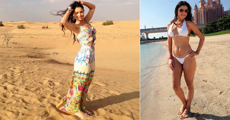 Franciely Freduzeski realiza sonho ao visitar Dubai