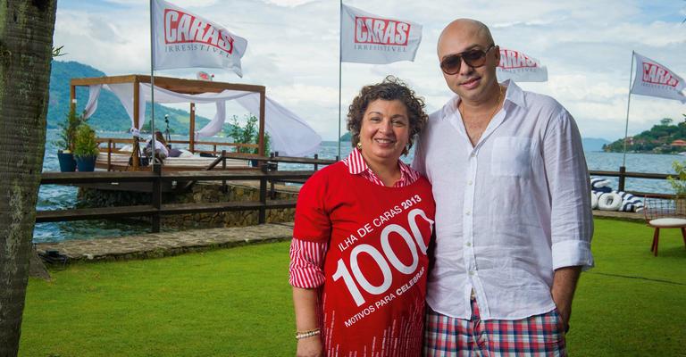 Eliana Corrêa curte Angra dos Reis com o empresário James Dobbin Jr.