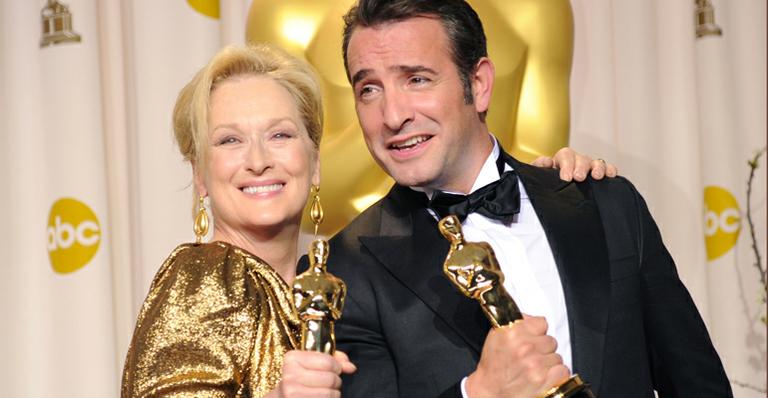 Meryl Streep e Jean Dujardin estarão no Oscar 2013