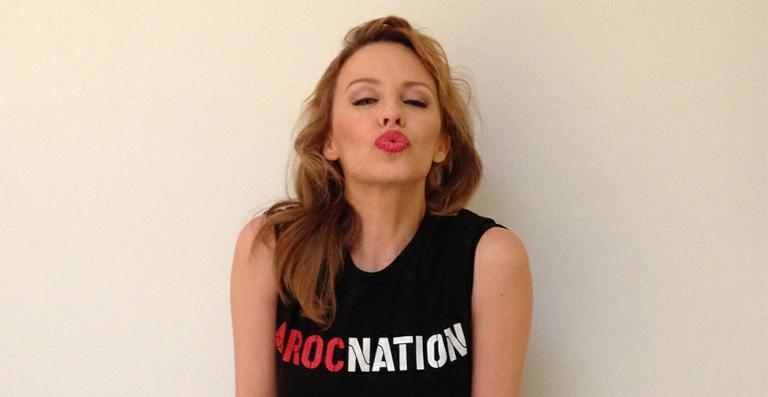 Kylie Minogue vira funcionária de Jay-Z