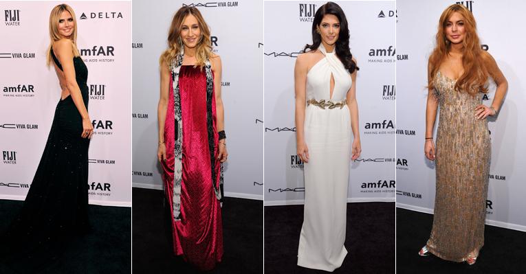 Tradicional baile da amfAR recebe vips em noite de gala