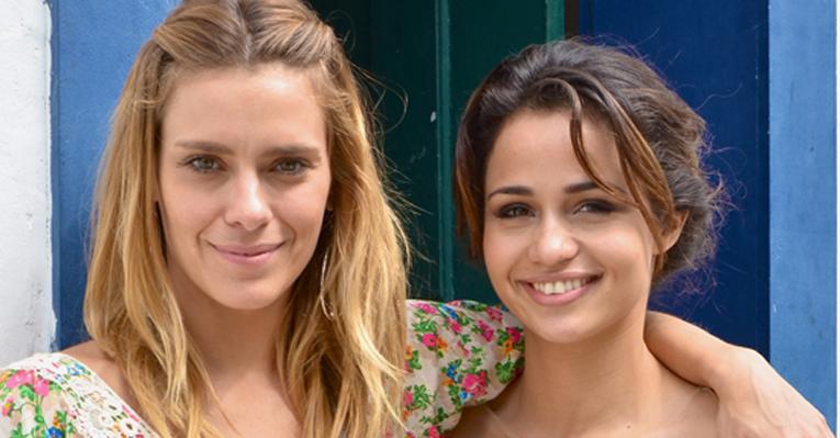 Carolina Dieckmann e Nanda Costa se reencontram no ‘Estrelas’